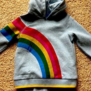 Mini Bodensee Rainbow sweatsuit - Girls 6/7 Y